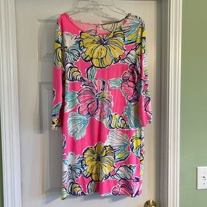 Lilly Pulitzer Pink Floral Dress